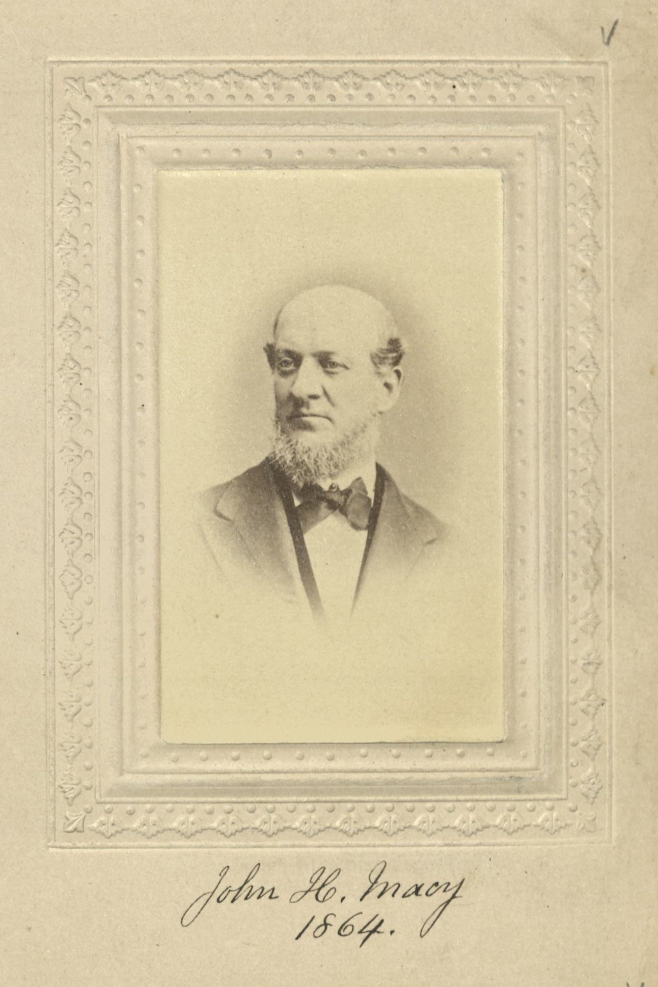 Member portrait of John H. Macy
